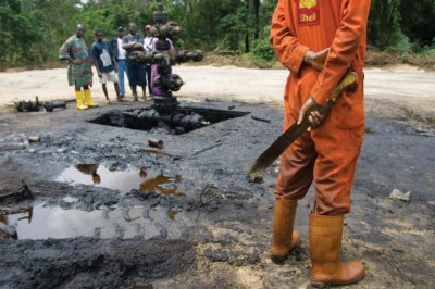 Oil spill cleanup in the Niger Delta