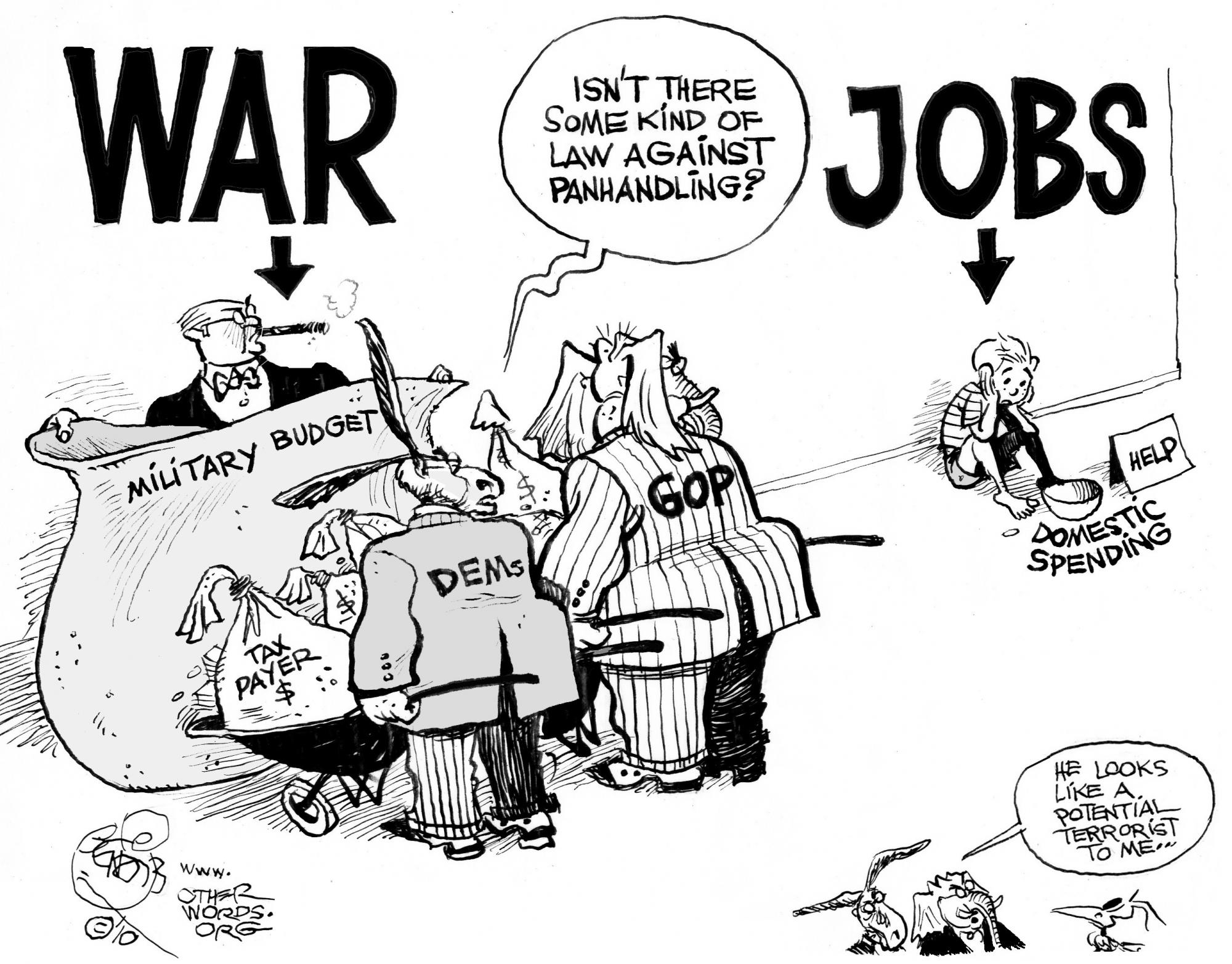 Jobs vs. War
