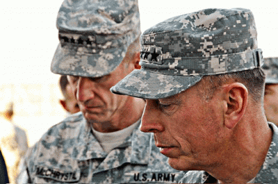 Generals McChrystal and Petraeus