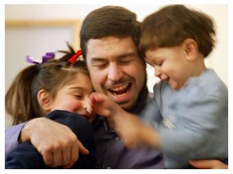 Maher Arar with his children
