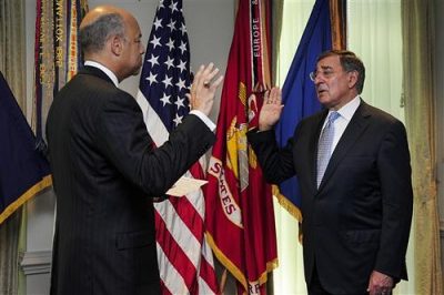 It seems that Leon Panetta swore to blur any distinction between military and civilian control of U.S. wars. Photo by PACOM. 