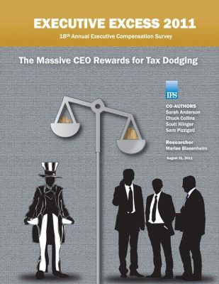 Cover: The Massive CEO Rewards for Tax Dodging