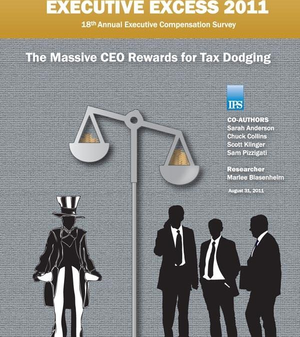 Release: CEOs Who Earn More Than Their Corporations Pay in Taxes
