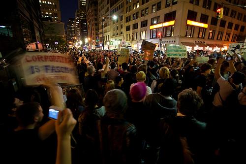 Movements like Occupy Wall Street have deep roots. CC Photo by sarabeephoto.
