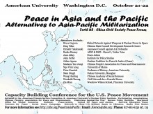 Peace in Asia and the Pacific