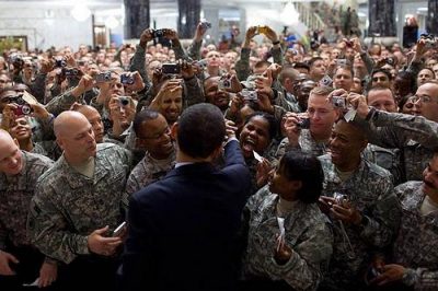 Obama is bringing the troops home, but will he leave behind the military contractors? Photo by U.S. Army.