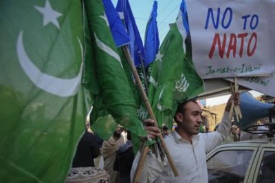 Protest in Pakistan against NATO