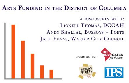 Panel Discussion on Arts Funding in DC