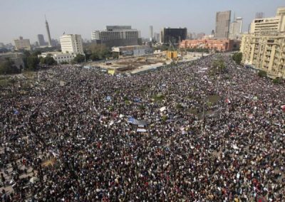 One year anniversary of Tahrir protests