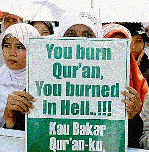 Qur’an Burning an Arson Attack on Islam