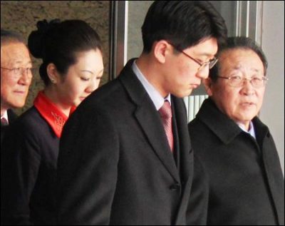 North Korean negotiator Kim Gye Gwan (far right)