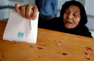 Voting in the Egyptian election