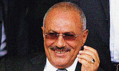 Former Yemen President Ali Abdullah Saleh.