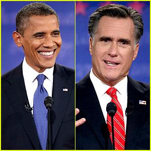 Romney and Obama debate