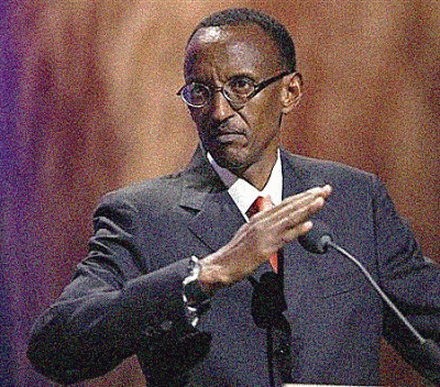 Rwanda President Paul Kagame.
