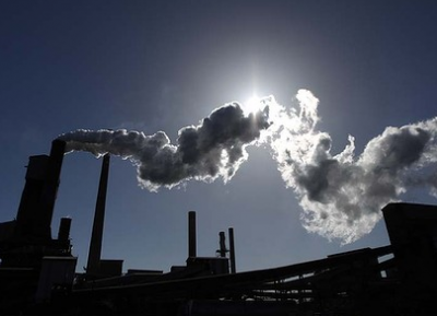 Smoke stacks of climate change