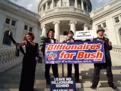 Image Credit: Billionaires For Bush