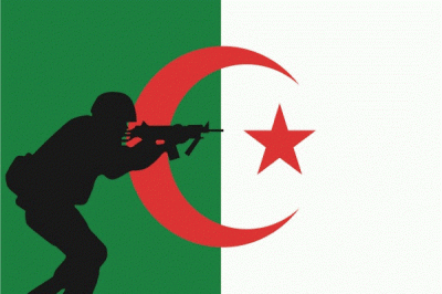 Algerian flag (albeit customized)