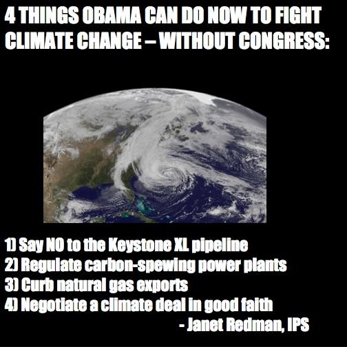 4 Things Obama Can Do Now to Fight Climate Change – Without Congress