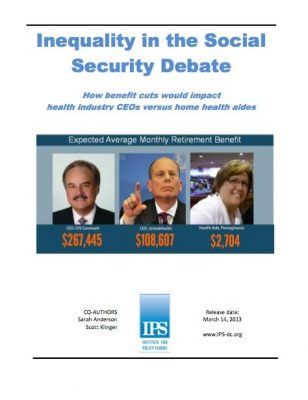 Inequality in the Social Security Debate
