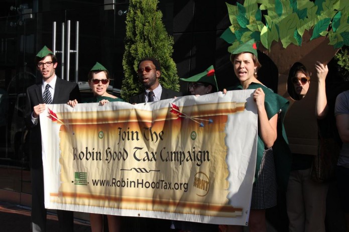 Robin Hood Tax Action, Washington DC