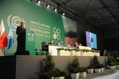 Opening statement by the President of COP19 Mr. Marcin Korolec (UNclimatechange/flickr)