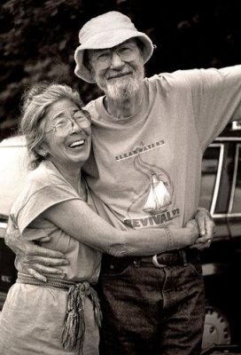 Pete and Toshi Seeger