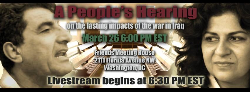 A People’s Hearing on the Lasting Impact of the Iraq War