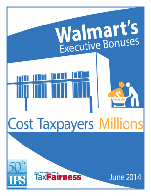 Walmart&#039;s Executive Bonuses Cost Taxpayers Millions Report Cover