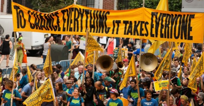 The People's Climate March in New York City