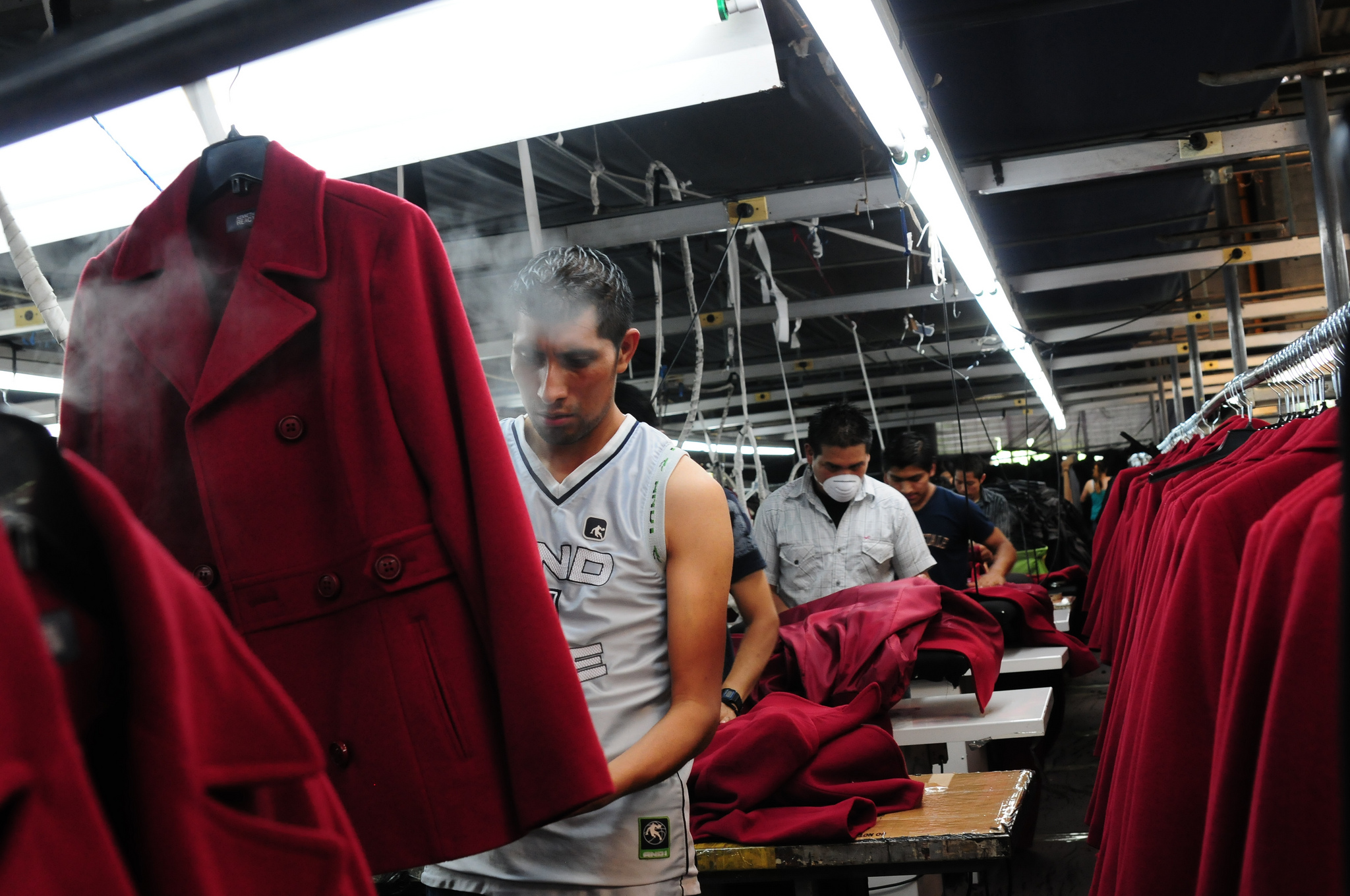Garment factory workers in Guatemala