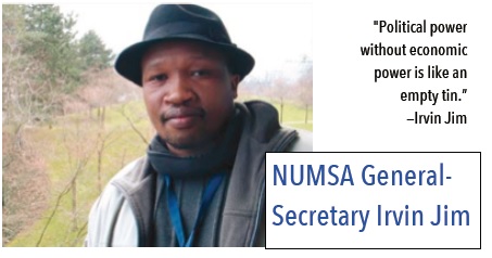 South African Labor Leader Talks About NUMSA