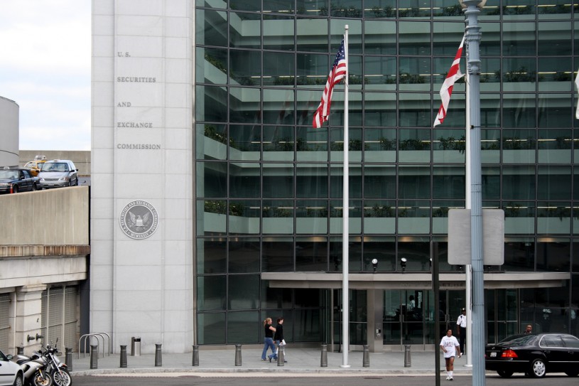 The U.S. Securities and Exchange Commission building
