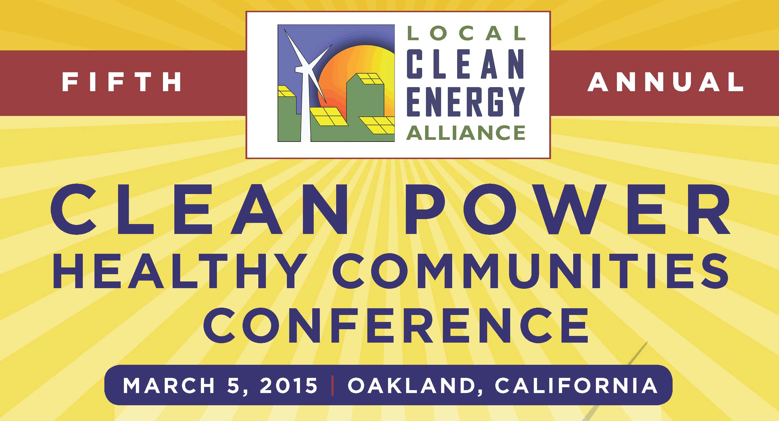 Fifth Annual Clean Power, Healthy Communities Conference