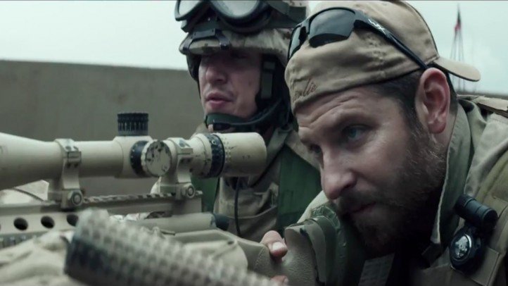 Bradley Cooper as "American Sniper" Chris Kyle