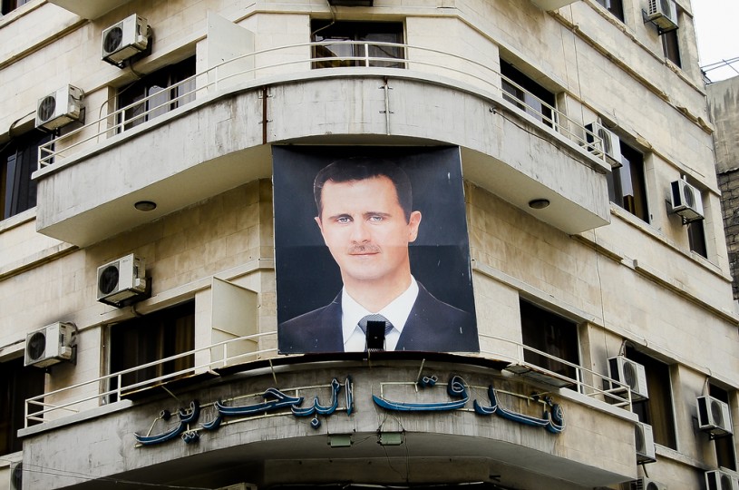 Bashar Al Assad poster