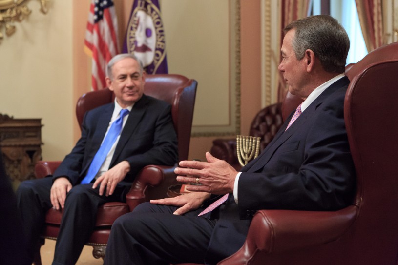 Rep. Boehner and Israeli PM Benjamin Netanyahu