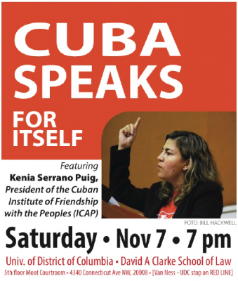 Cuba Speaks for Itself graphic