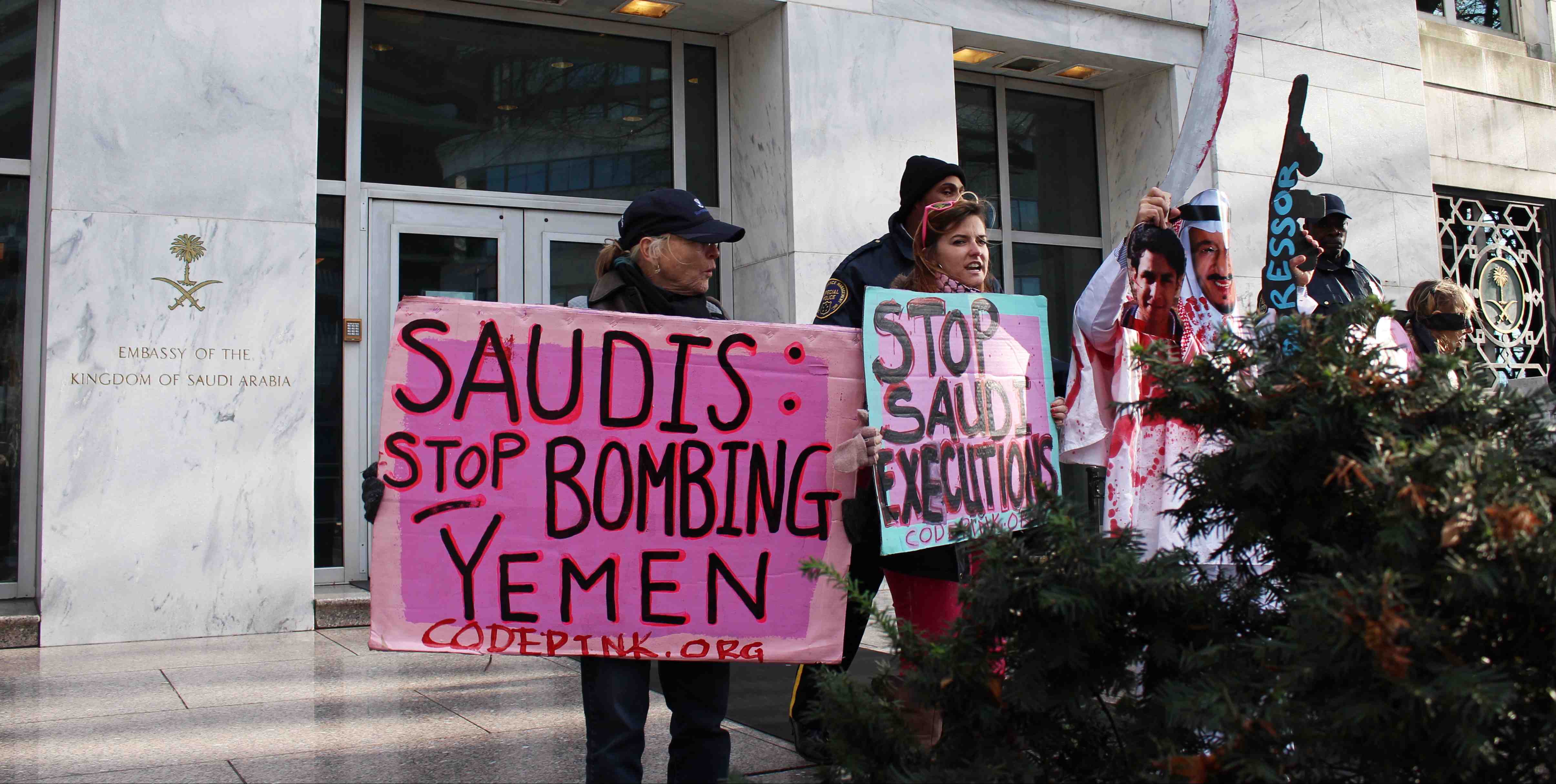 stop-bombing-yemen-saudi-protest
