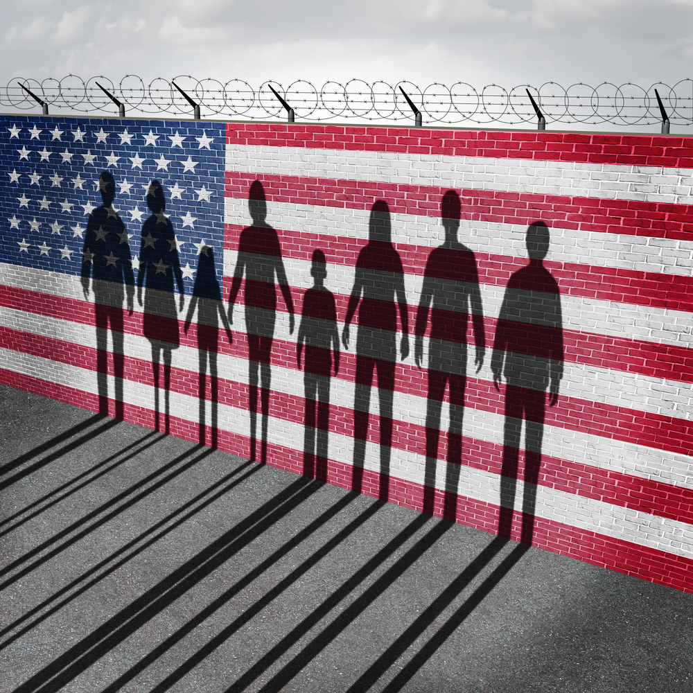 Immigrants-Border-Wall