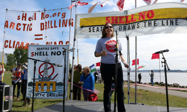 Seattle Anti-Shell Rally