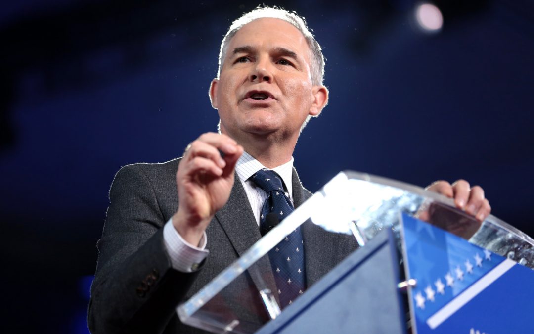 Will Greed Be the EPA Leader’s Downfall?