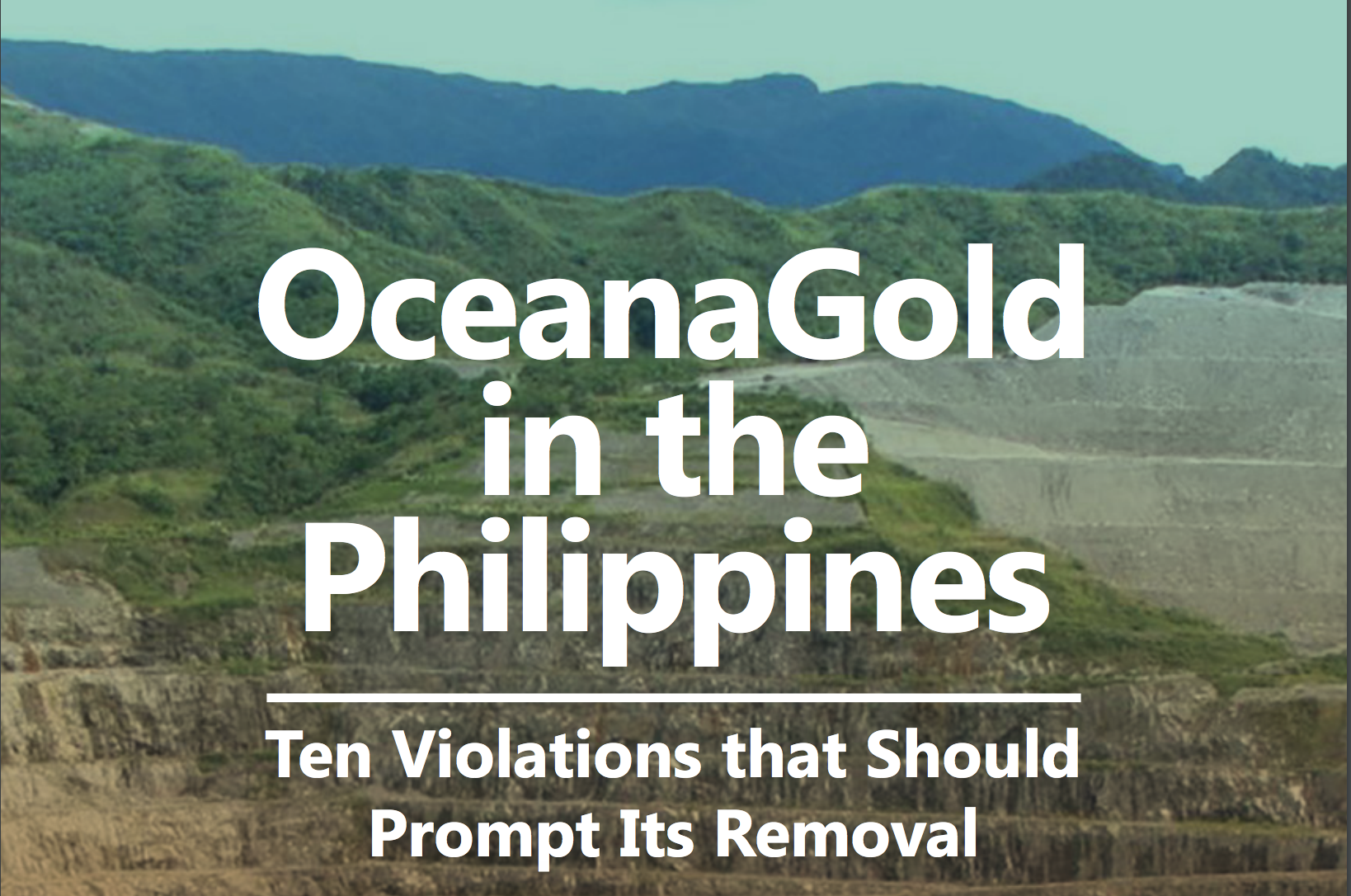 Report: OceanaGold in the Philippines