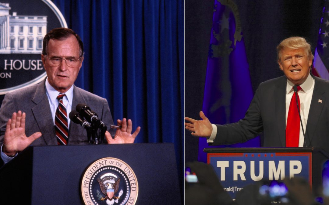 Is Bush’s Legacy So Different From Trump’s?