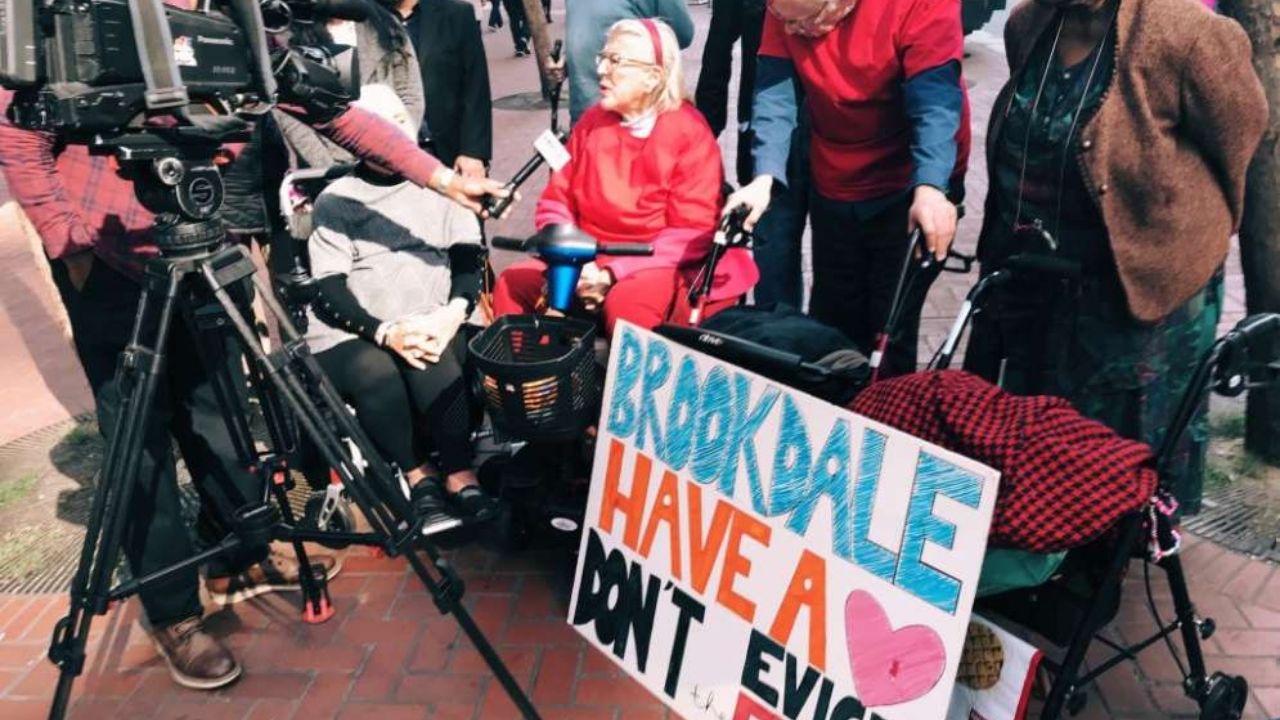 California Seniors Protest Eviction with ‘Walker Brigade’
