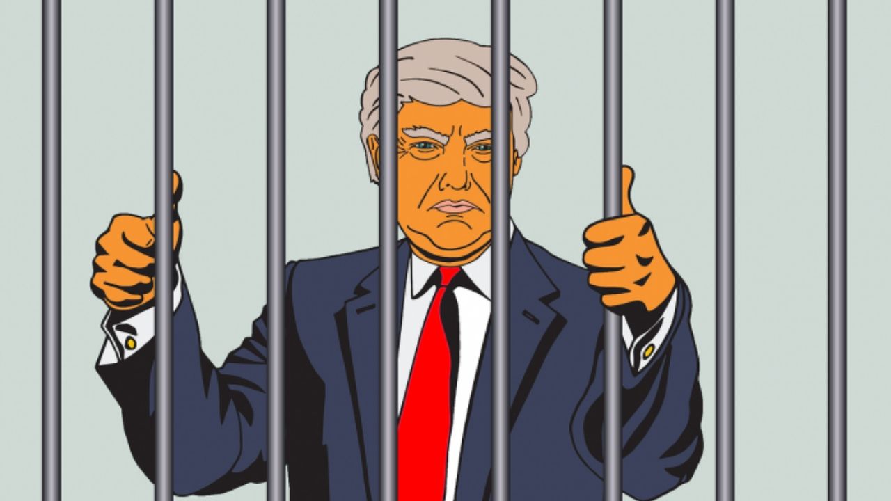 trump locked up