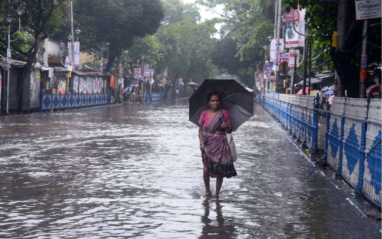 flooding in Kolkata
