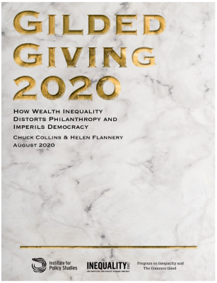 Gilded Giving 2020 report cover