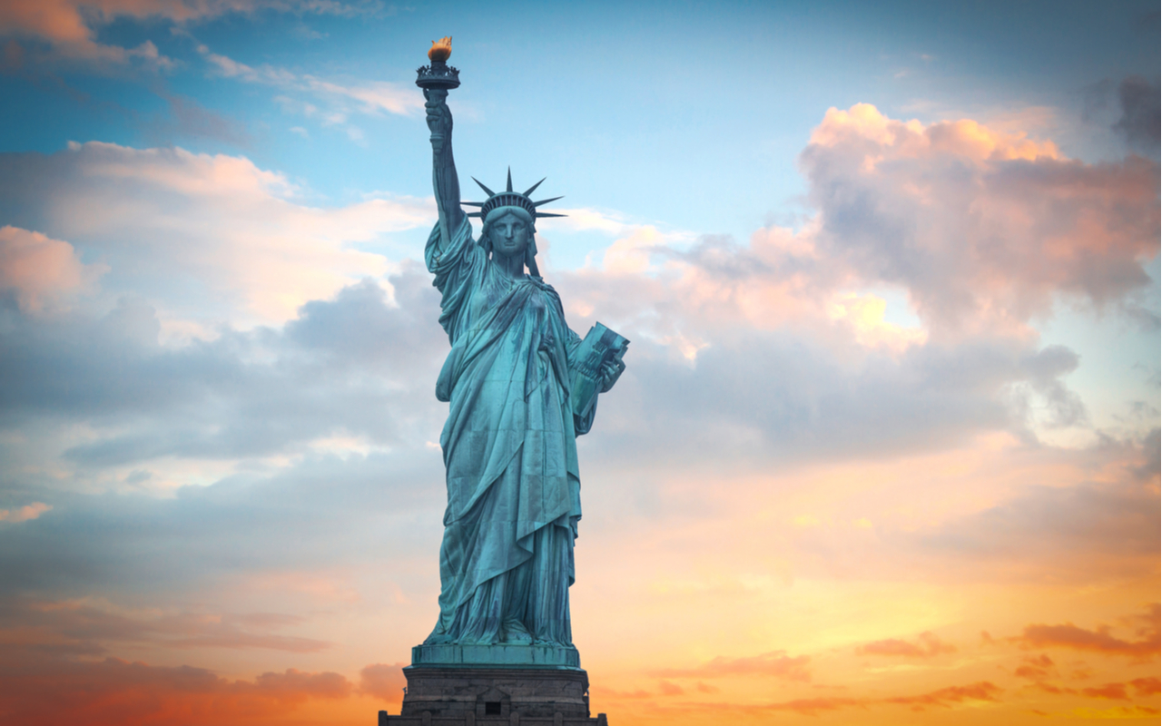 statue of liberty america democracy pandemic