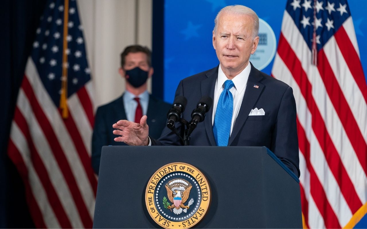 president joe biden to depict his announcement that U.S. military troops will leave afghanistan on september 11, 2021
